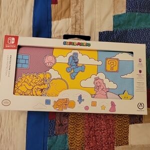 Super Mario Nintendo Switch Protection Case Hard Shell Bowser Peach Kawaii